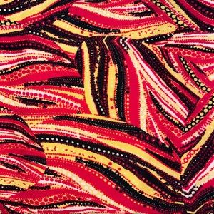 🦄 Rare Fire Mermaid Tail LuLaRoe Leggings Size TC
